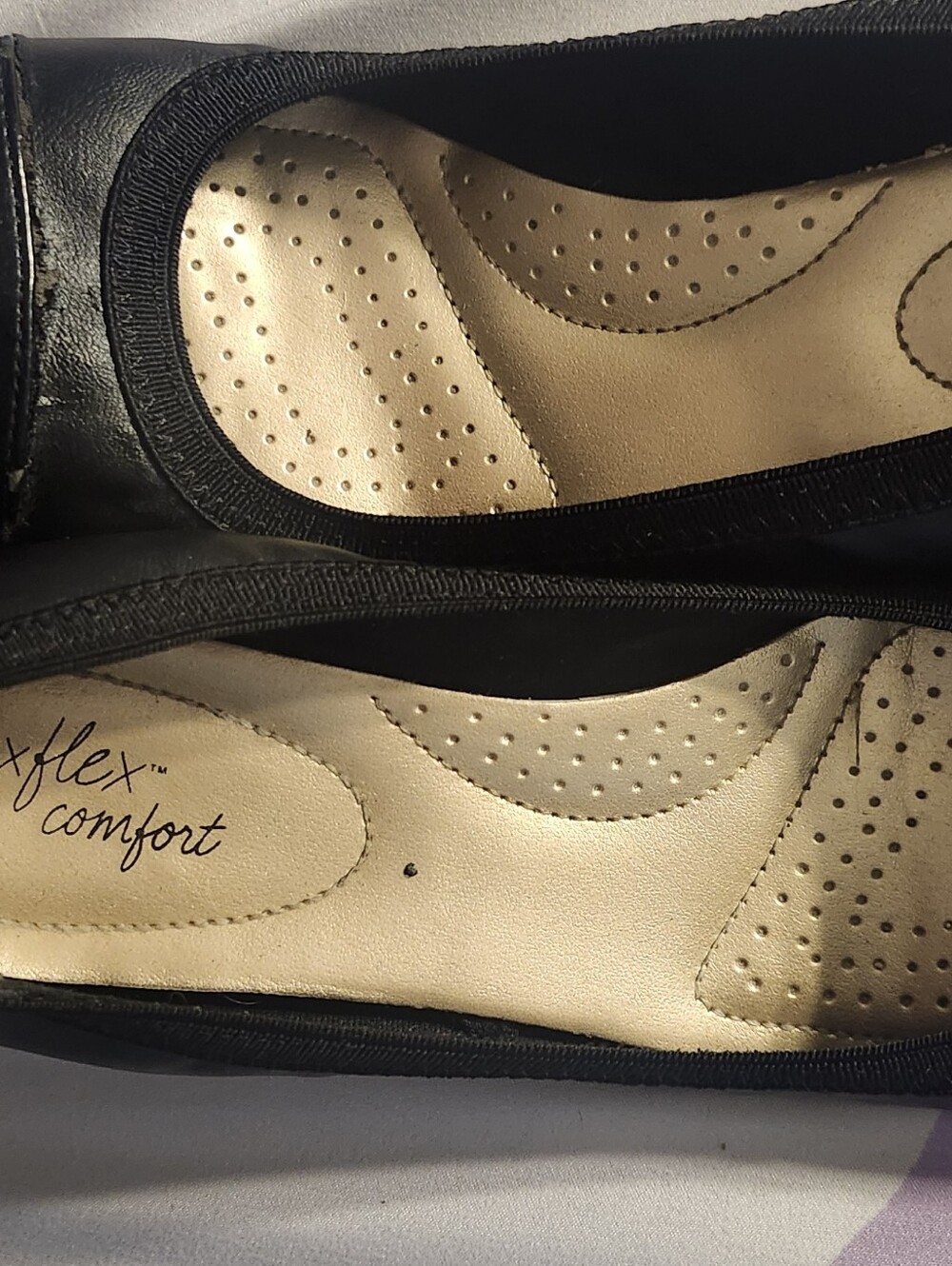 Deflex Comfort Black Women's Slip-On